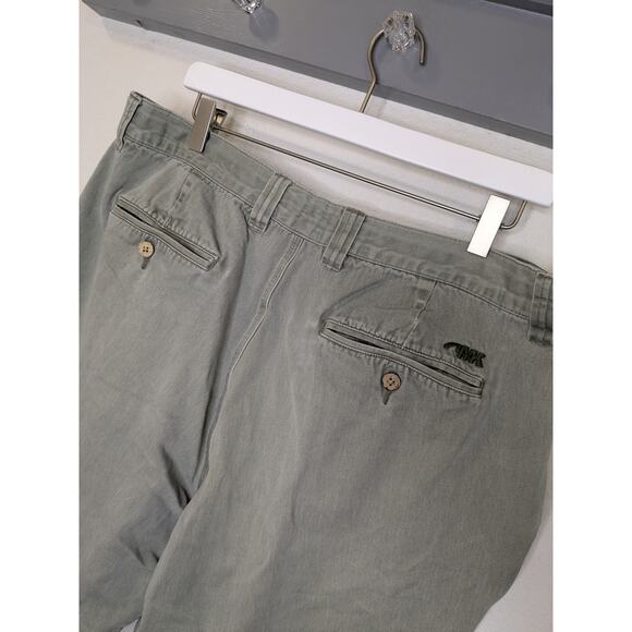 Mountain Khakis Teton Twill Work Outdoor Activewear Green Gray Pant 38 x 32 - Picture 6 of 10
